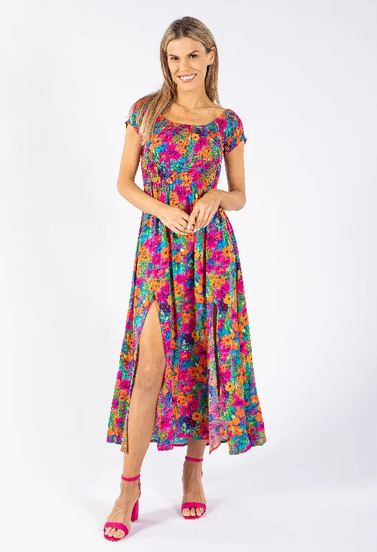 Smocking Floral Bloom Dress