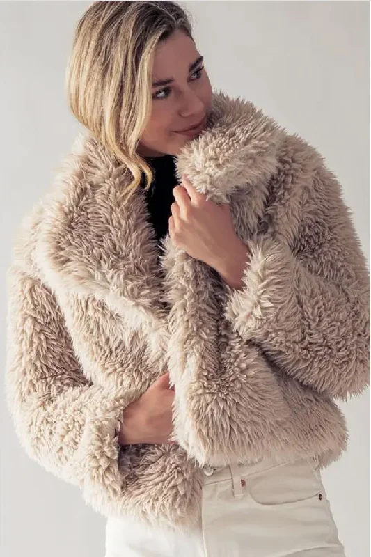 Cozy Faux Fur Coat