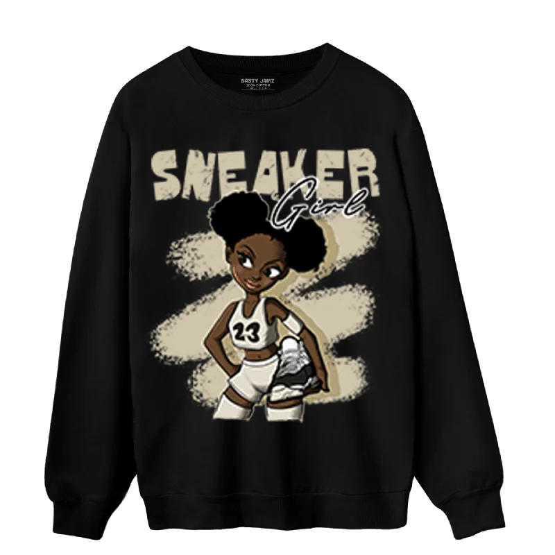 NastyJamz Gratitude 11s Sweatshirt Match Black Sneaker Girl