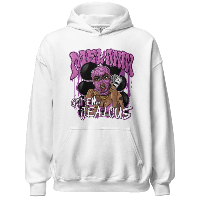 NastyJamz GS Hyper Violet 4s Hoodie Match Melanin Got Em Jealous