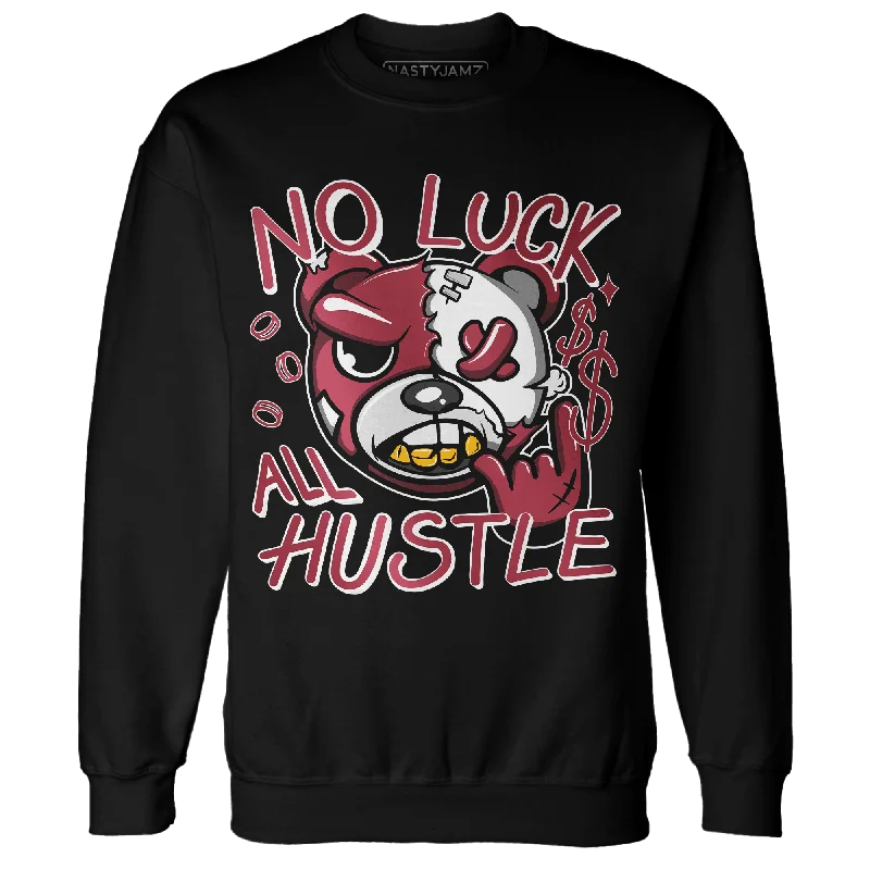 NastyJamz High 85 Metallic Burgundy 1s Sweatshirt Match All Hustle