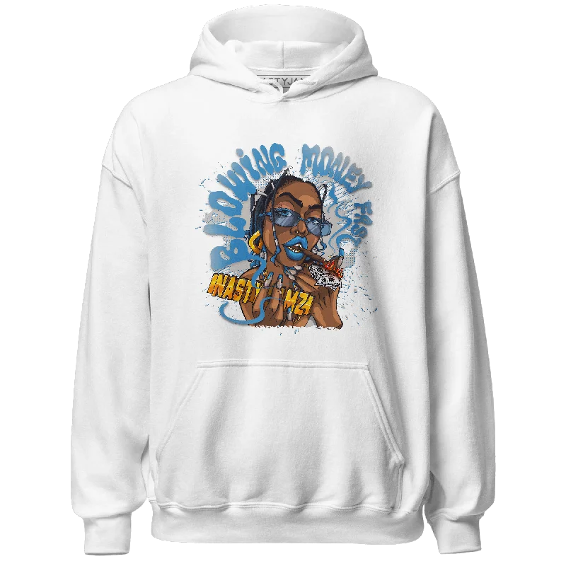 NastyJamz Industrial Blue 4s Hoodie Match Blowing Money Fast Girl