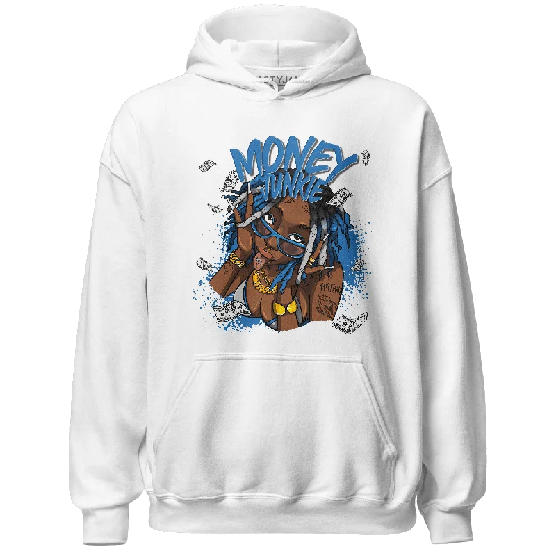 NastyJamz Industrial Blue 4s Hoodie Match Money Junkie