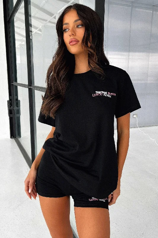 Limited Edition Oversized Tee - Black