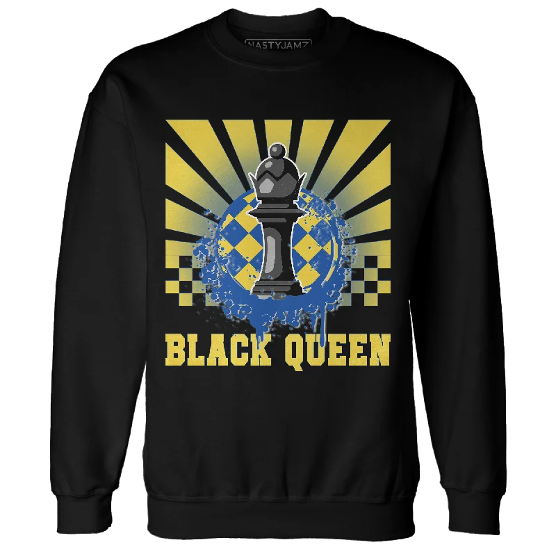 NastyJamz Low OG Canary TVSC 1s Sweatshirt Match Black Queen Collection