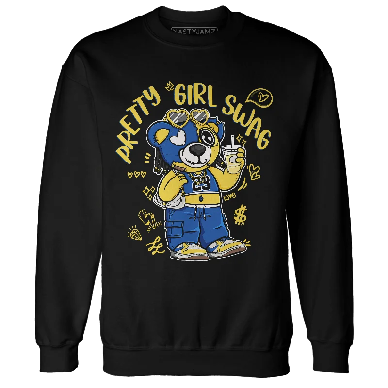 NastyJamz Low OG Canary TVSC 1s Sweatshirt Match Pretty Girl Swag BER