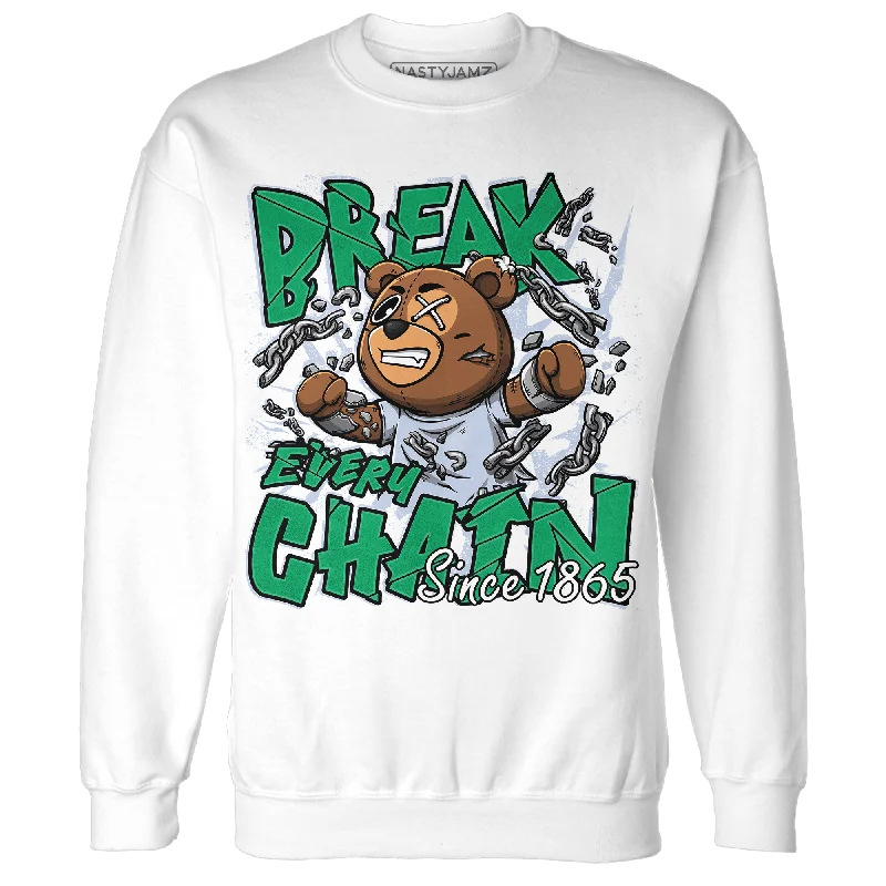 NastyJamz Lucky Green 5s Sweatshirt Match BER Break Chain