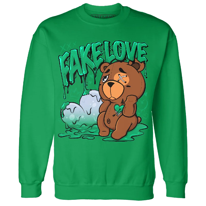 NastyJamz Lucky Green 5s Sweatshirt Match Fake Love BER