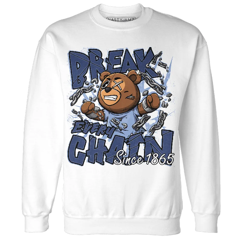 NastyJamz Midnight Navy 5s Sweatshirt Match BER Break Chain