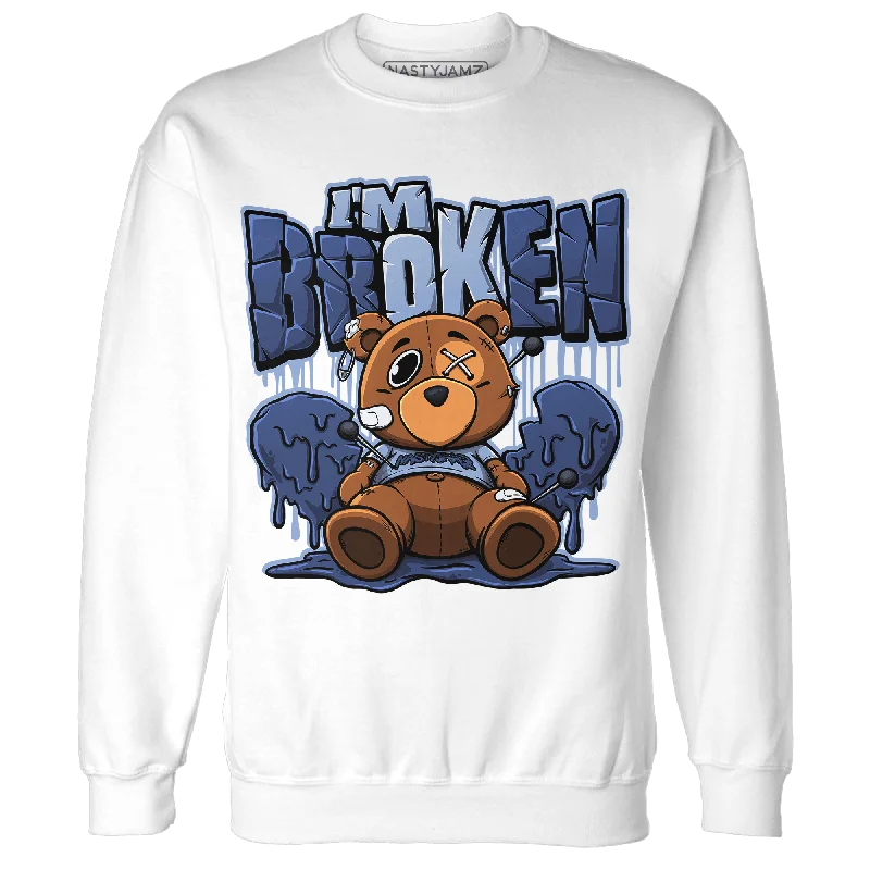 NastyJamz Midnight Navy 5s Sweatshirt Match Im Broken BER