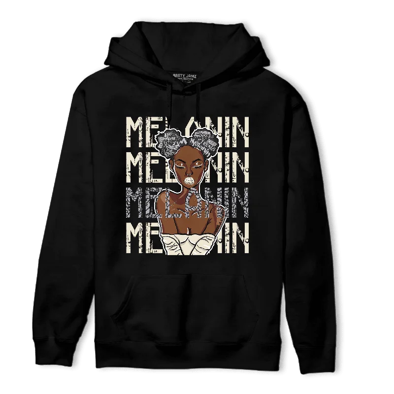 NastyJamz Off Noir 3s Hoodie Match Melanin Girl