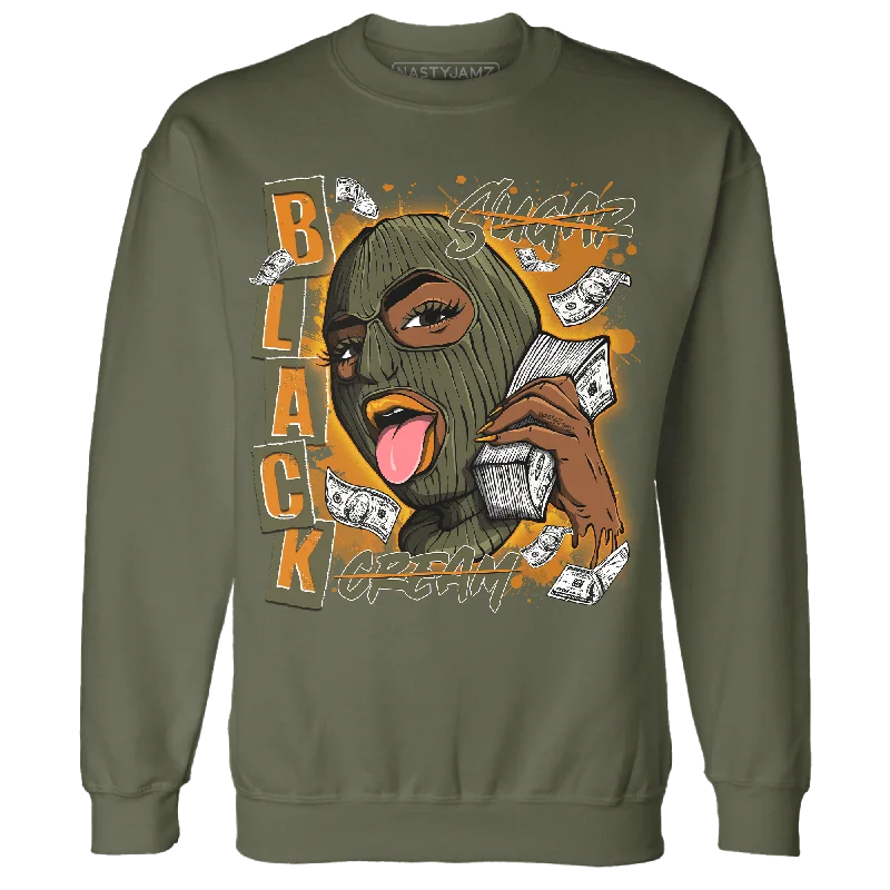 NastyJamz Olive 5s Sweatshirt Match No Sugar No Cream