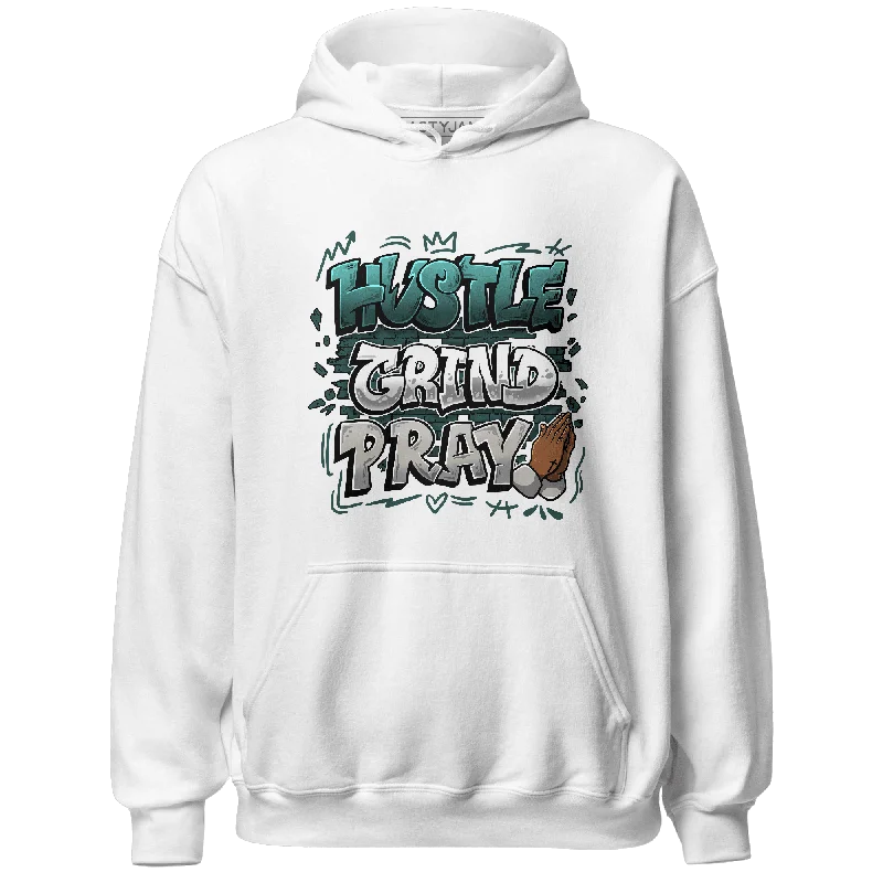 NastyJamz Oxidized Green 4s Hoodie Match Hustle Grind Pray