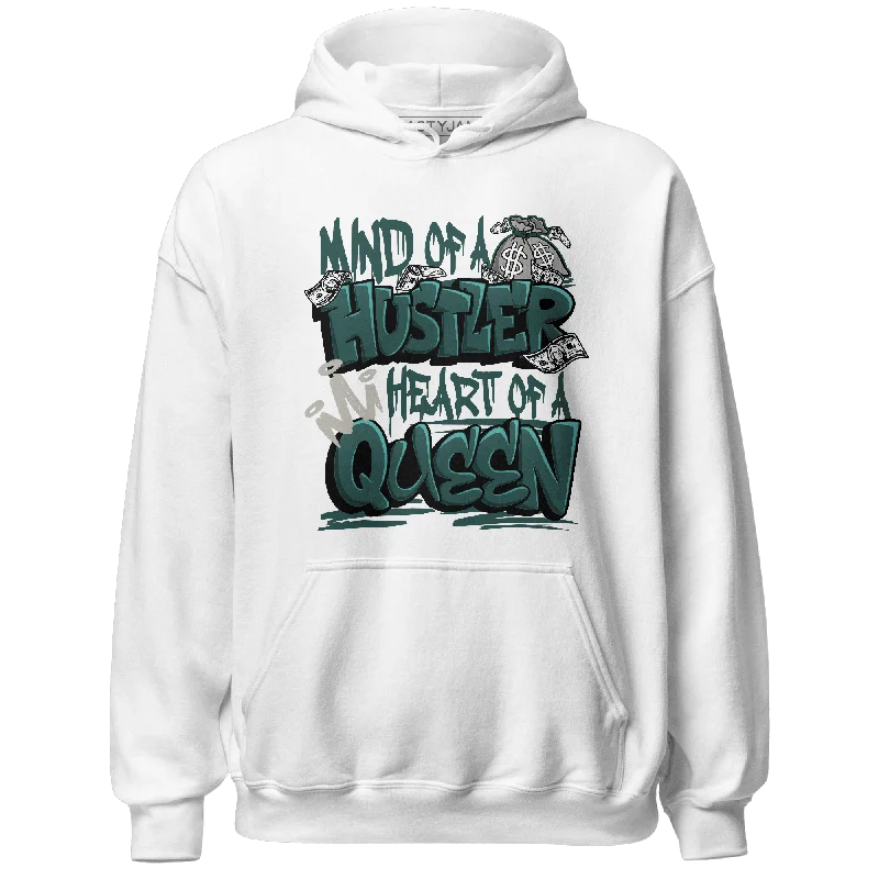 NastyJamz Oxidized Green 4s Hoodie Match Hustler Heart Queen