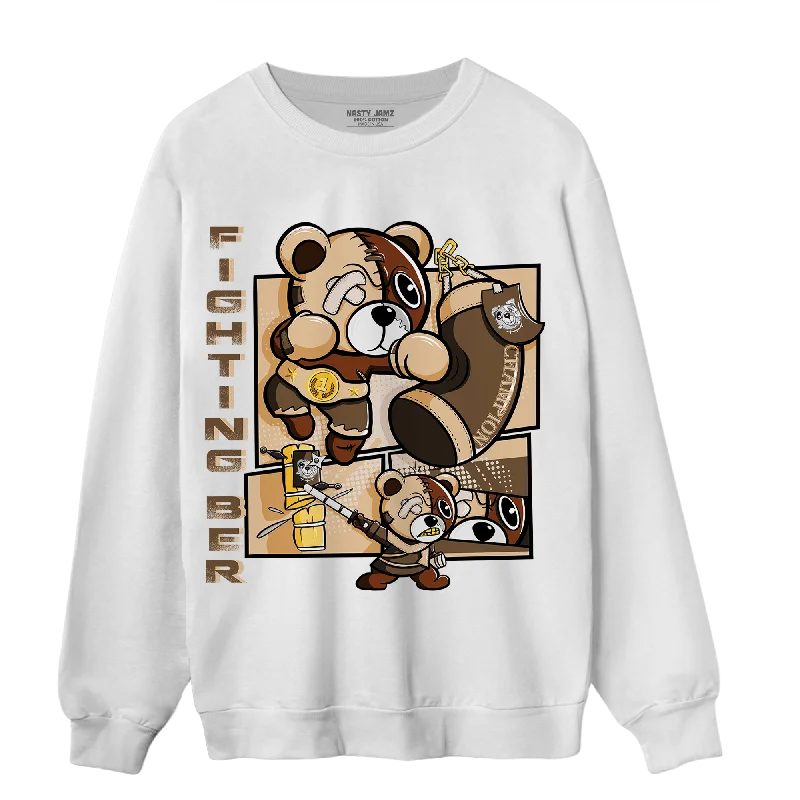 NastyJamz Palomino 3s Sweatshirt Match BER Fighting Boxing