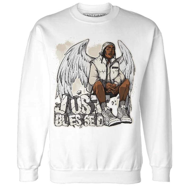 NastyJamz SE Sail 5s Sweatshirt Match Just Blessed