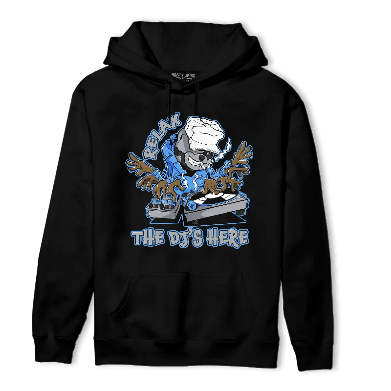 NastyJamz University Blue 5s Hoodie Match BER The DJ Here