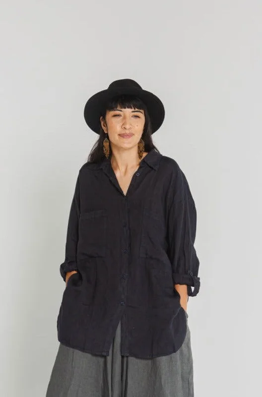 Voyage Long Sleeve Linen Shirt