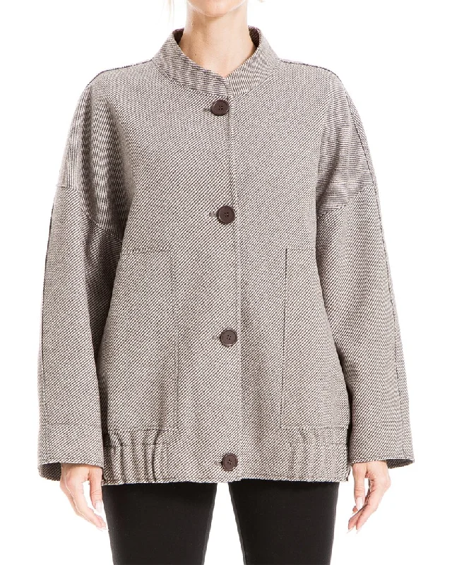 Discover the latest trends in women’s fashion   Max Studio Brushed Knit Jacket