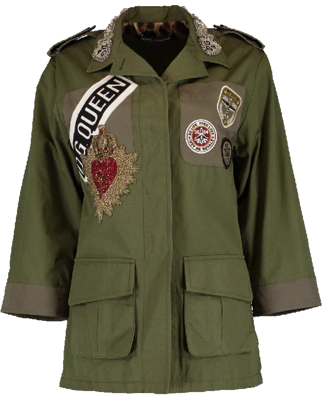Statement pieces for the confident woman   Queen Army Street Jacket