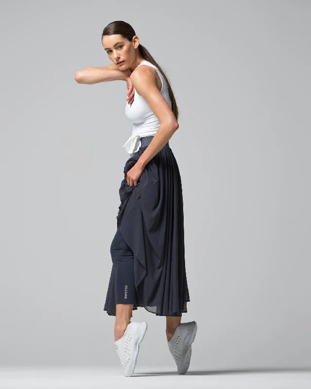 Stretch mesh skirt-new collection