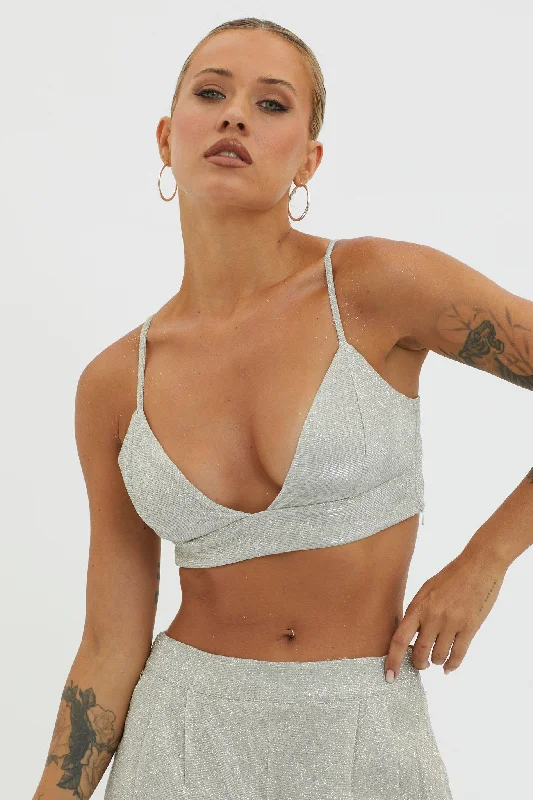 Joyeux Bralette Top Champagne