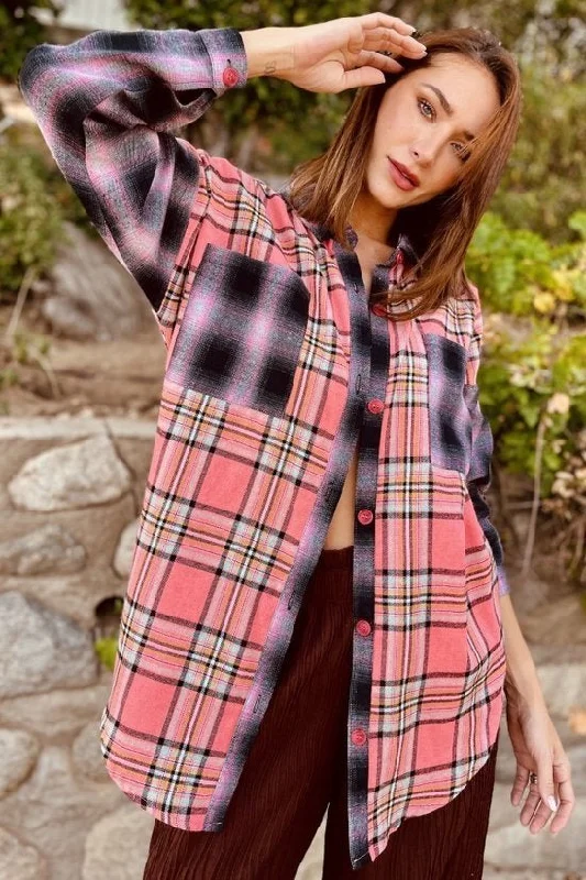 Surprise Flannel Shacket