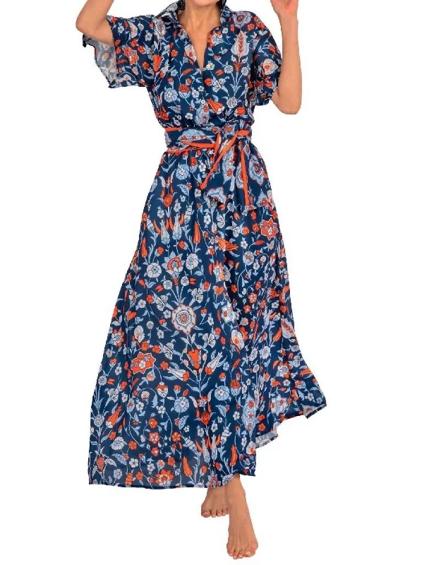Bold, confident, and stylish women’s clothing   Panache Maxi Dress In Navy